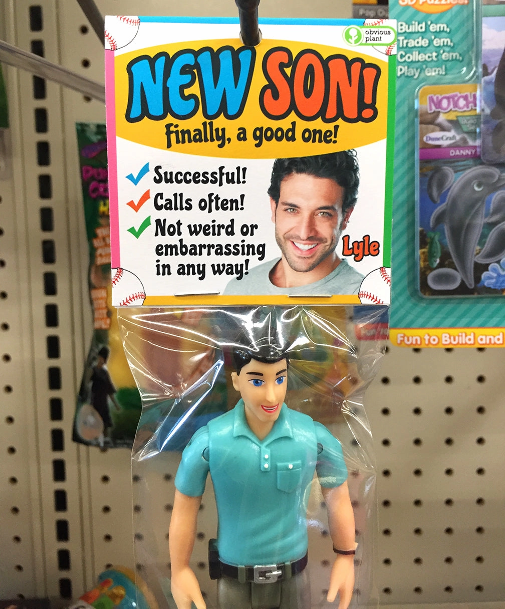 Kid-focused experiences New Son/New Daughter Action Figure
