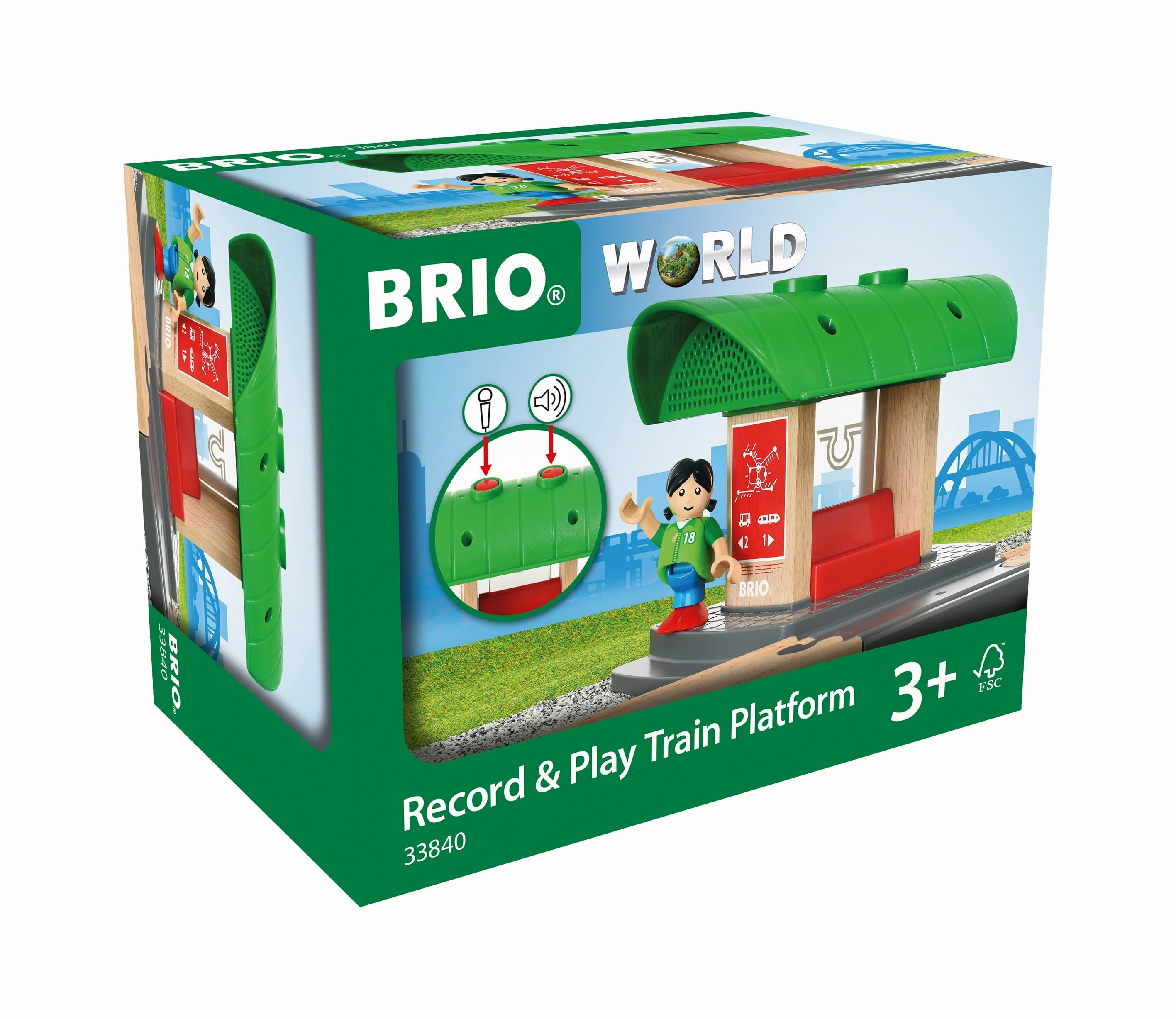 Record And Play Train Platform 33840 Exploration made fun Early discovery