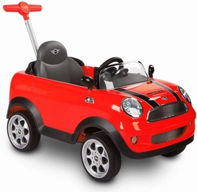 Rollplay Germany Mini Cooper Push Car - Red Exploration gear Young explorers