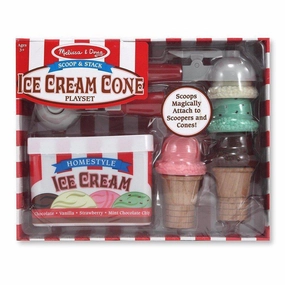 Scoop & Stack Ice Cream Cone Playset Exploration gear Tools for tiny thinkers