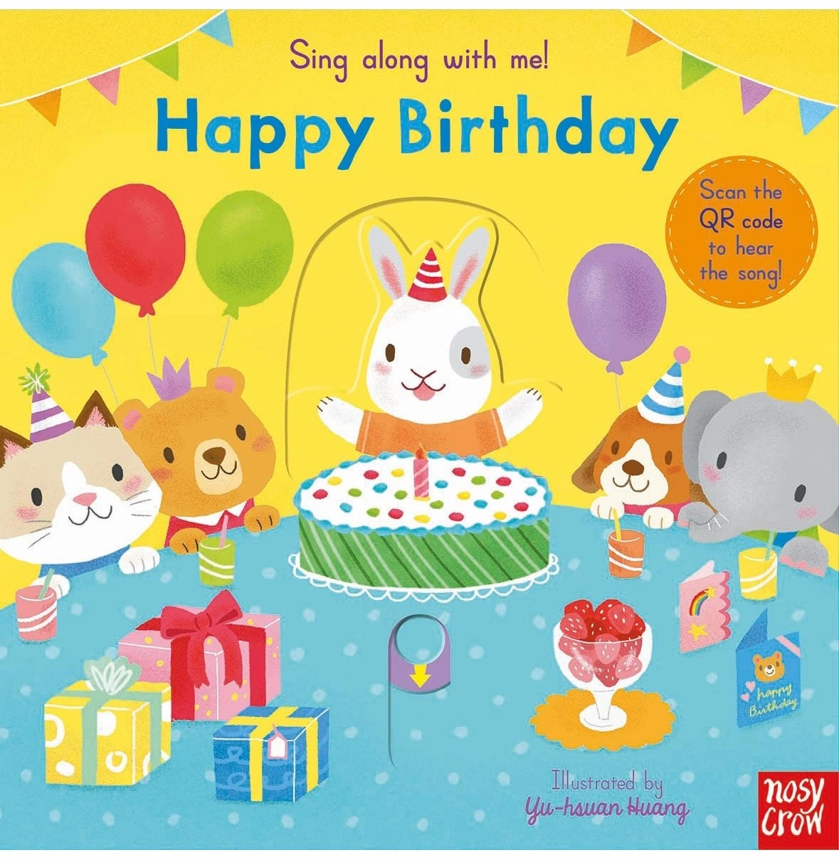 Sing Along With Mehappy Birthday [Board Book] Huang Yu:Hsuan Smart little ones Learning fun