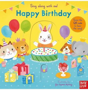 Sing Along With Mehappy Birthday [Board Book] Huang Yu:Hsuan Smart little ones Learning fun