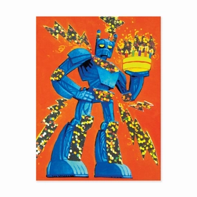 Smart kids gear Transformer With Cake Enclosure Card