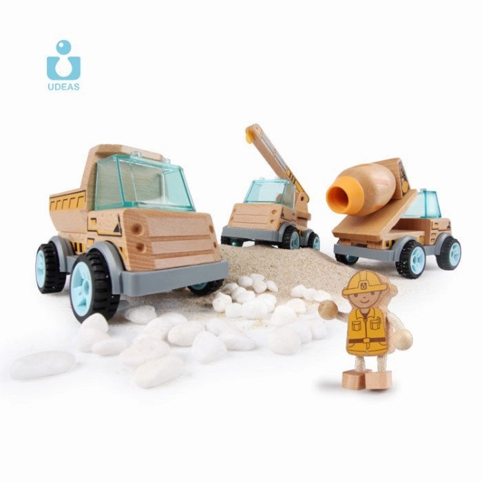 Fun-based learning Kid-centered learning Udeas Varoom Transformable Vehicle Transportation Kit (3In1)