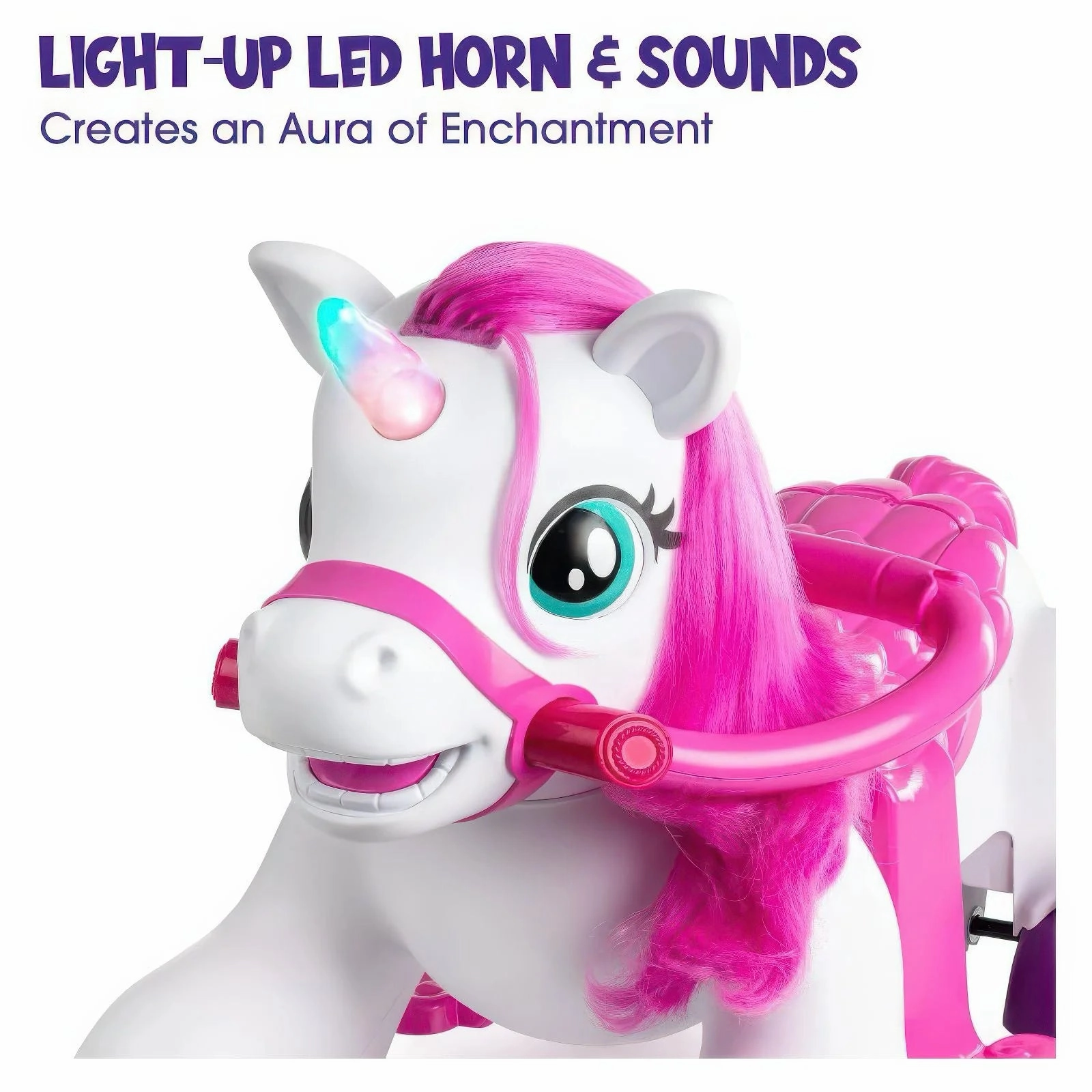 Xootz Unicorn Electric Ride-On Unicorn Toy Young explorers