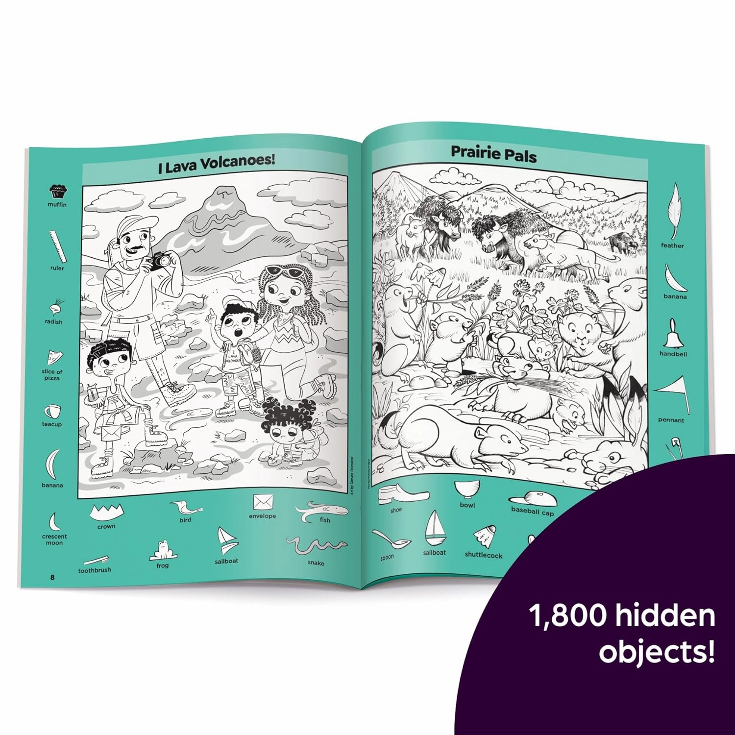 Amazing Nature Puzzles Highlights Kids essentials Growth tools