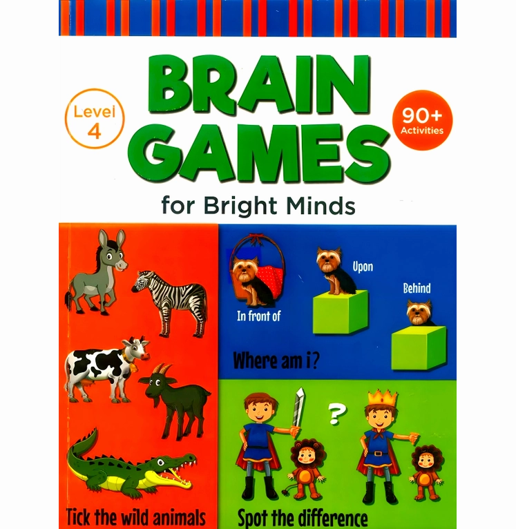 Sensory fun for little hands Brain Games For Bright Minds Level 4