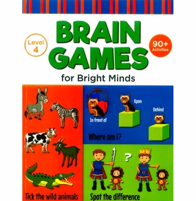 Sensory fun for little hands Brain Games For Bright Minds Level 4