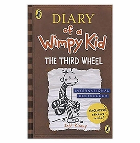 Diary Of A Wimpy Kid The Third Wheel (Book 7) [Paperback] Kinney Jeff Kids discovery tools Little learners