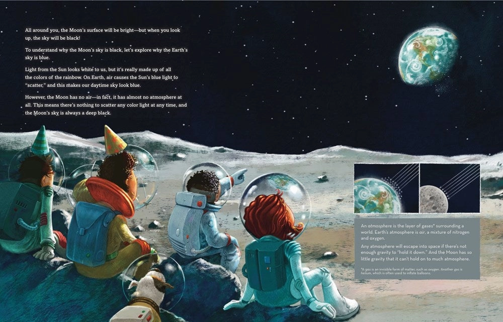 Holistic Tiny thinkers If You Had Your Birthday Party On The Moon Hardcover