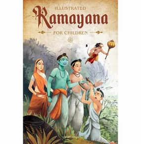 Illustrated Ramayana For Children (Black And White) Brain boosters Discover & grow