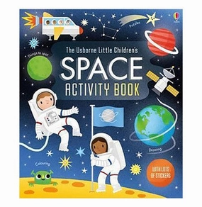 Quiet play for growing minds Fun for curious minds Little Childrens Space Activity Book Gilpin Rebecca And Various