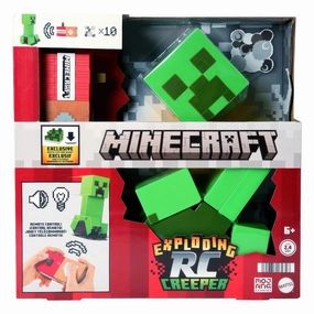 Play & learn Minecraft Rc Exploding Light And Sounds Creeper