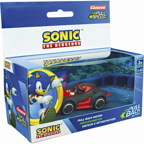 Little hands Fun for curious minds Sonic The Hedgehog Pull Speed Car - Assortment