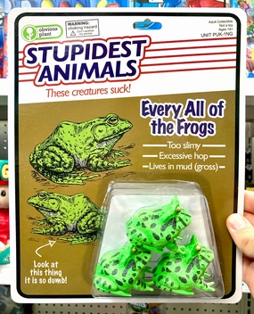 Young explorers Growing minds Stupidest Animals - Frogs