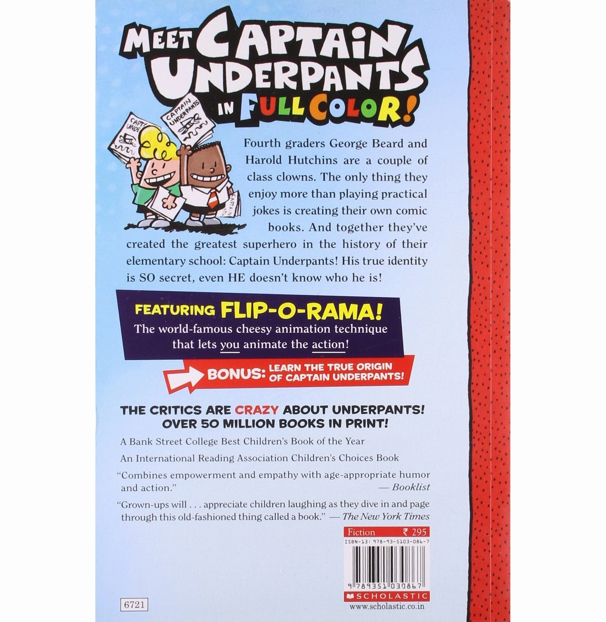 The Adventures Of Captain Underpants [Paperback] Dav Pilkey Dav Pilkey Exploration gear