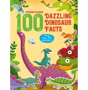 Enrichment activities 100 Fun Facts To Sticker: Dinosaurs