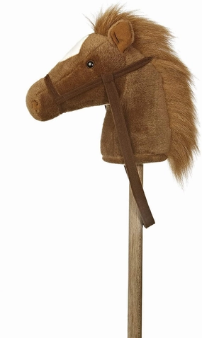 Growing minds Aurora Giddy Up Stick Pony - Brown