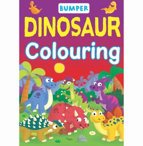 Bumper Dinosaur Colouring [Paperback] Brown Watson [Paperback] Brown Watson [Paperback] Brown Watson [Paperback] Brown Watson  Brown Watson Little learners Kids essentials