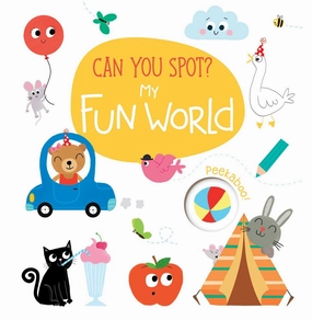 Playroom learning Can You Spot?:My Fun World (Bwd) (Hb)