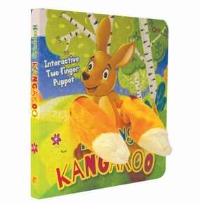 Finger Puppet Book--Hopping Kangaroo (Hb) Playroom adventures begin here