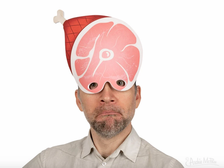 Ham Mask Happy hands
