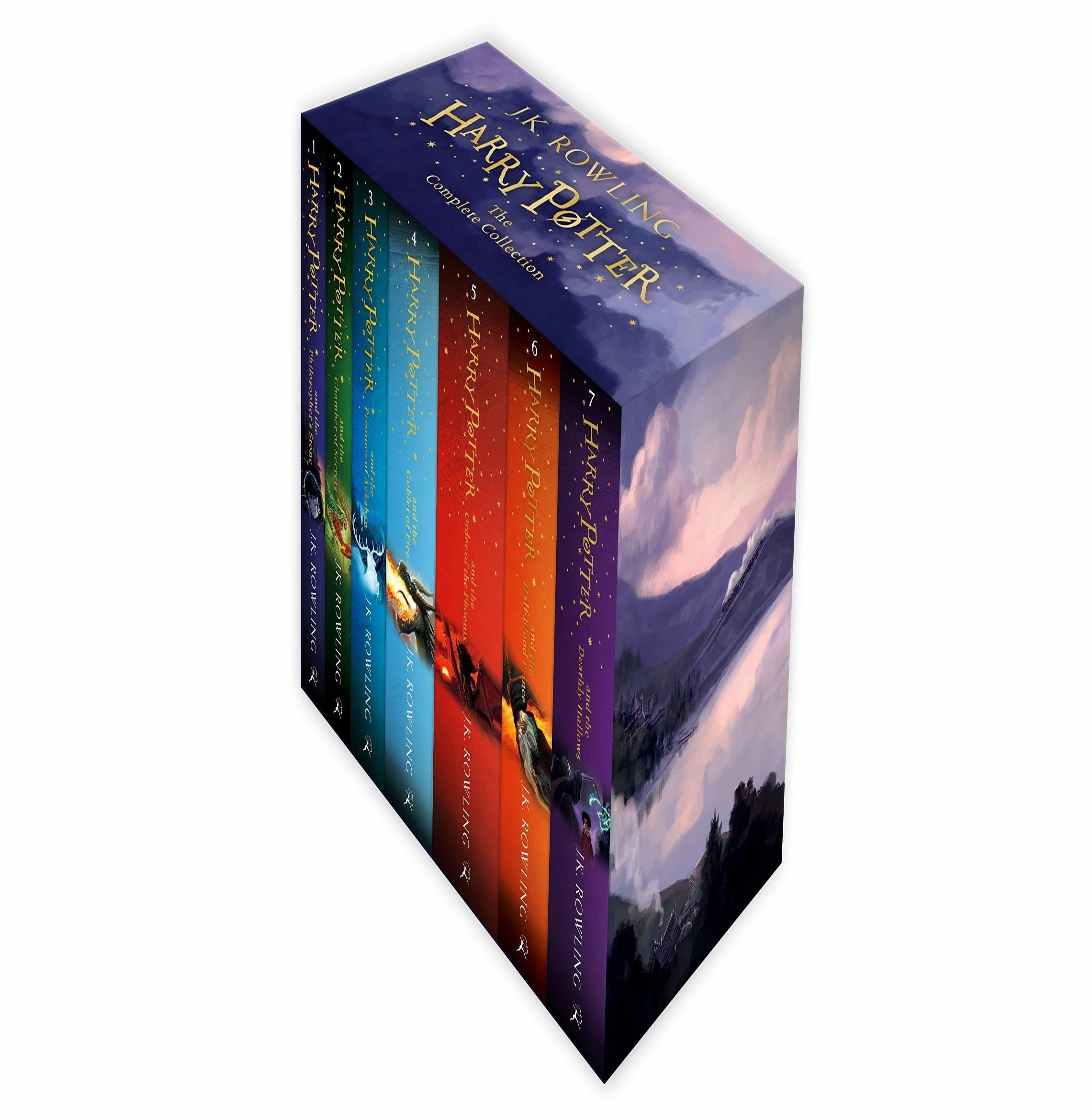 Harry Potter : The Complete Collection (Set Of 7 Books) J.K. Rowling Little adventures