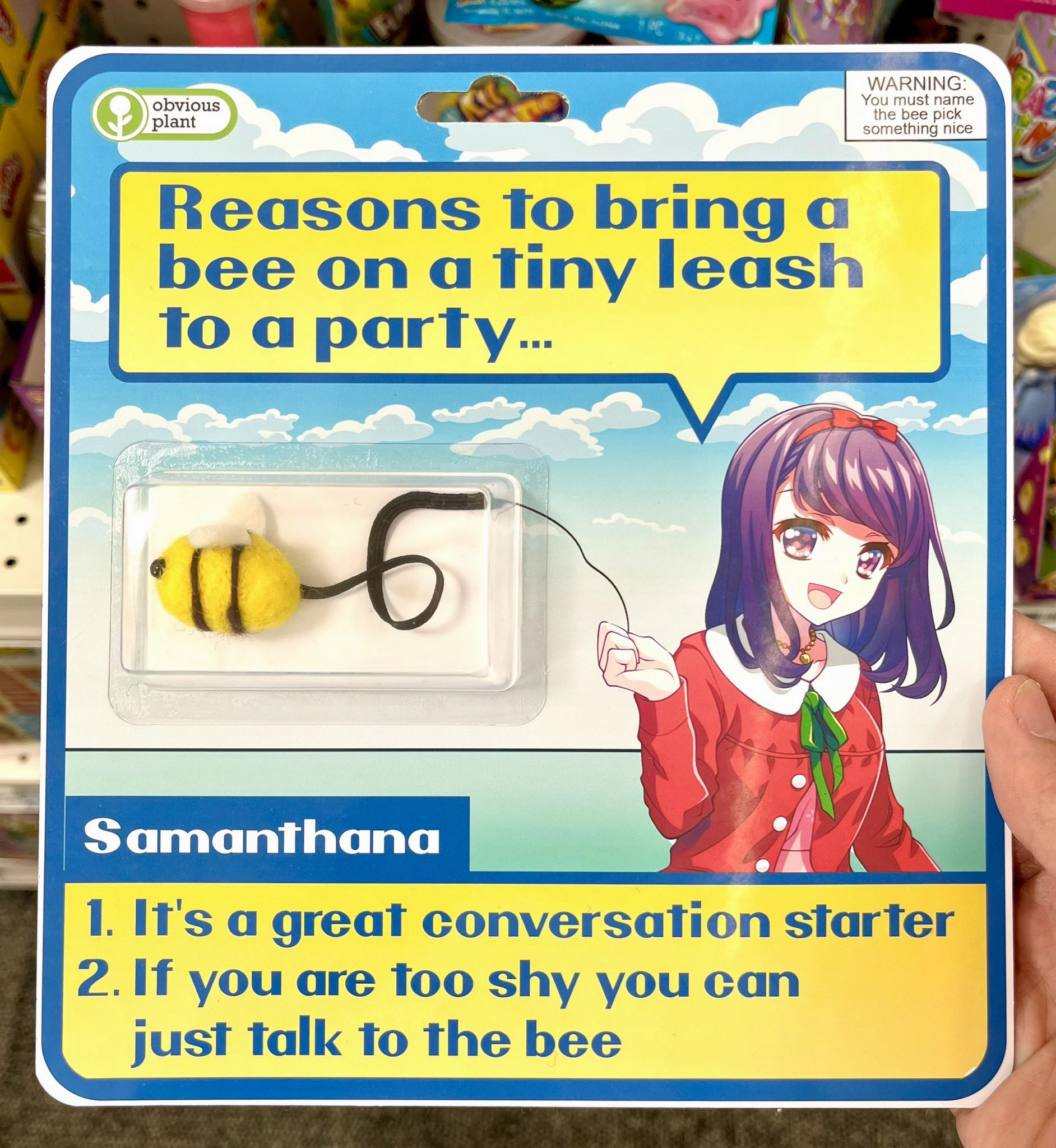 Engaging young minds Happy hands Bee On A Tiny Leash