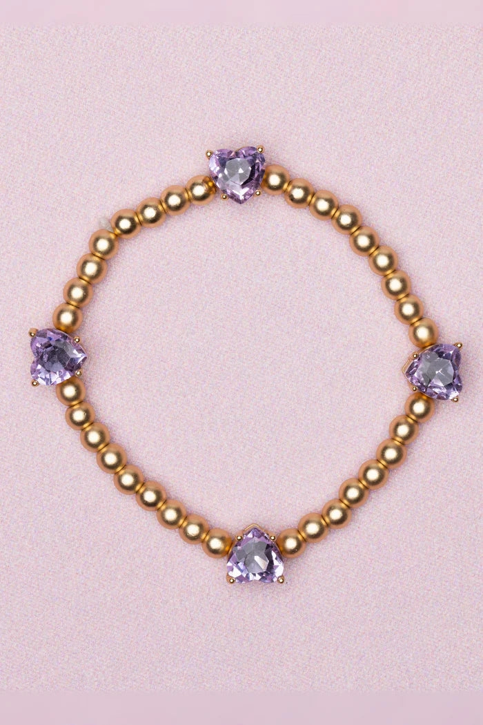 First explorers Playroom learning Boutique Chic Amethyst Love Bracelet