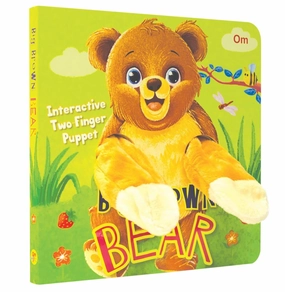 Early discovery Young minds at work Finger Puppet Book--Big Brown Bear (Hb)