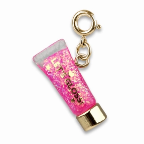 Designed for development Curious minds Gold Glitter Lip Gloss Charm
