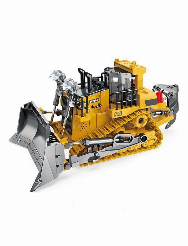 Kids discovery tools Learning fun Remote Control Hydraulic Tractor