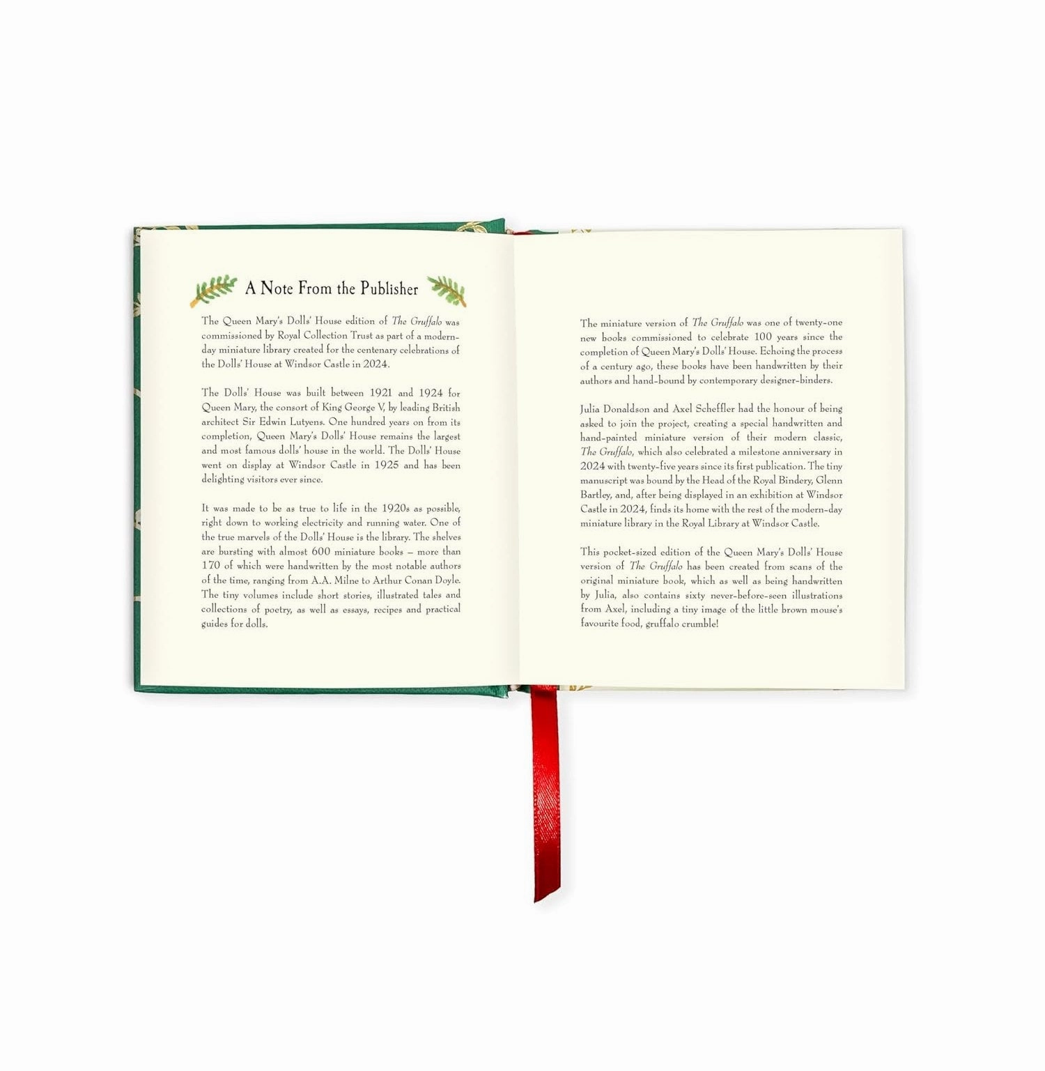 The Gruffalo: Queen Mary'S Dolls' House Collector'S Edition Inspiring creativity