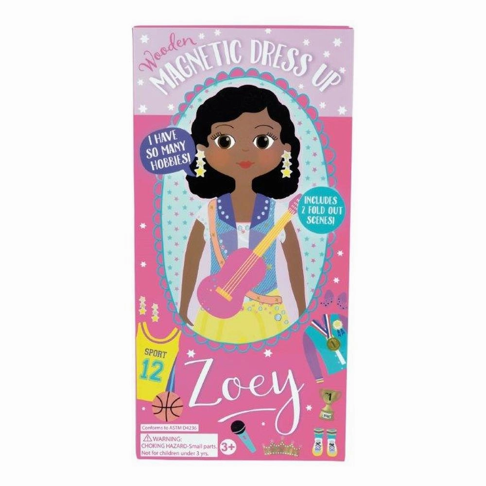 Zoey Magnetic Dress Up Kit Kid-focused experiences